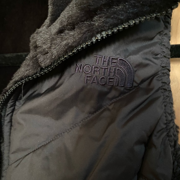 North Face like NEW reversible vest black with black velvet lining size small - Picture 3 of 12